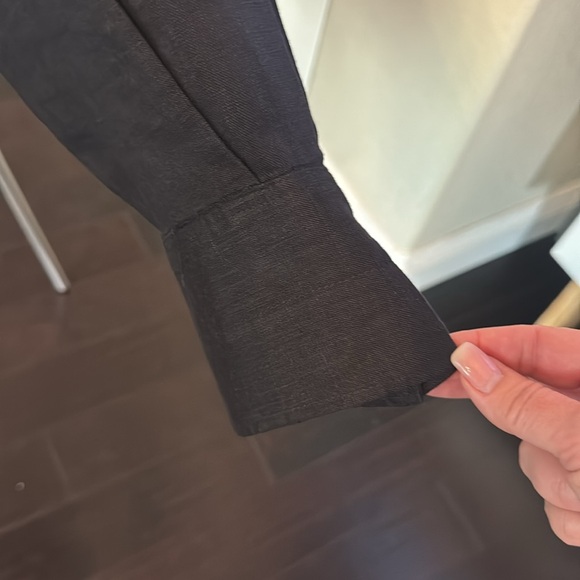 Zara Linen Button Down Shirt - Picture 3 of 4